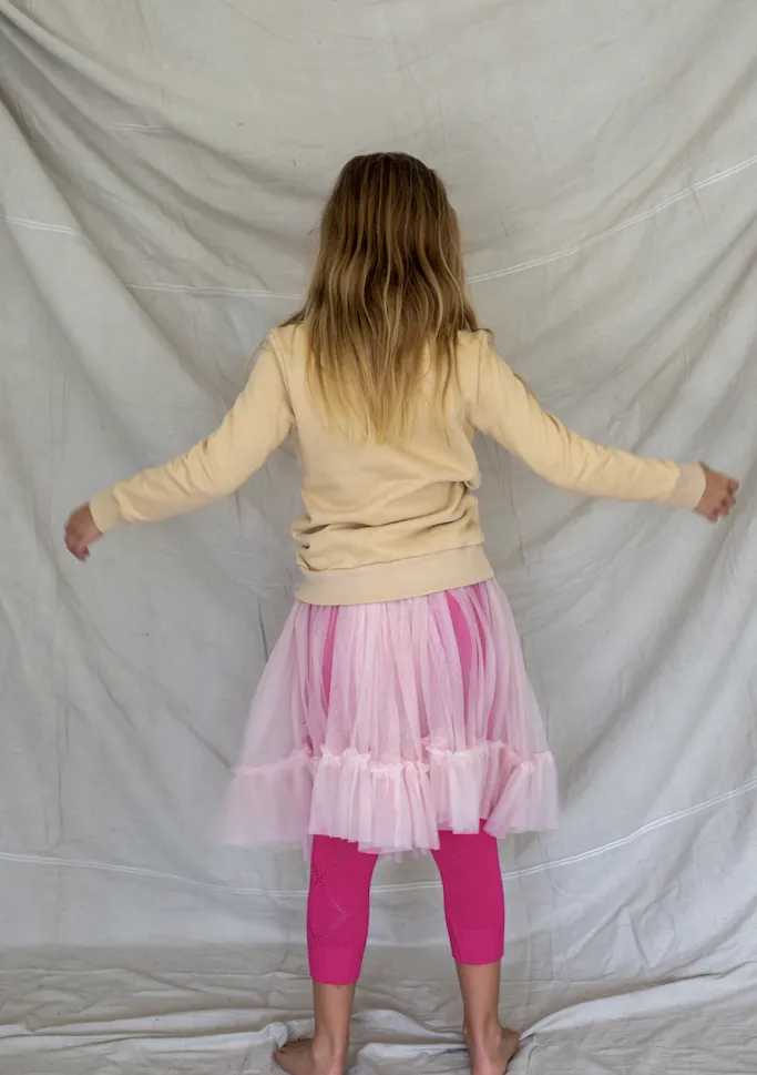 Knitted Leggings - Electric Pink