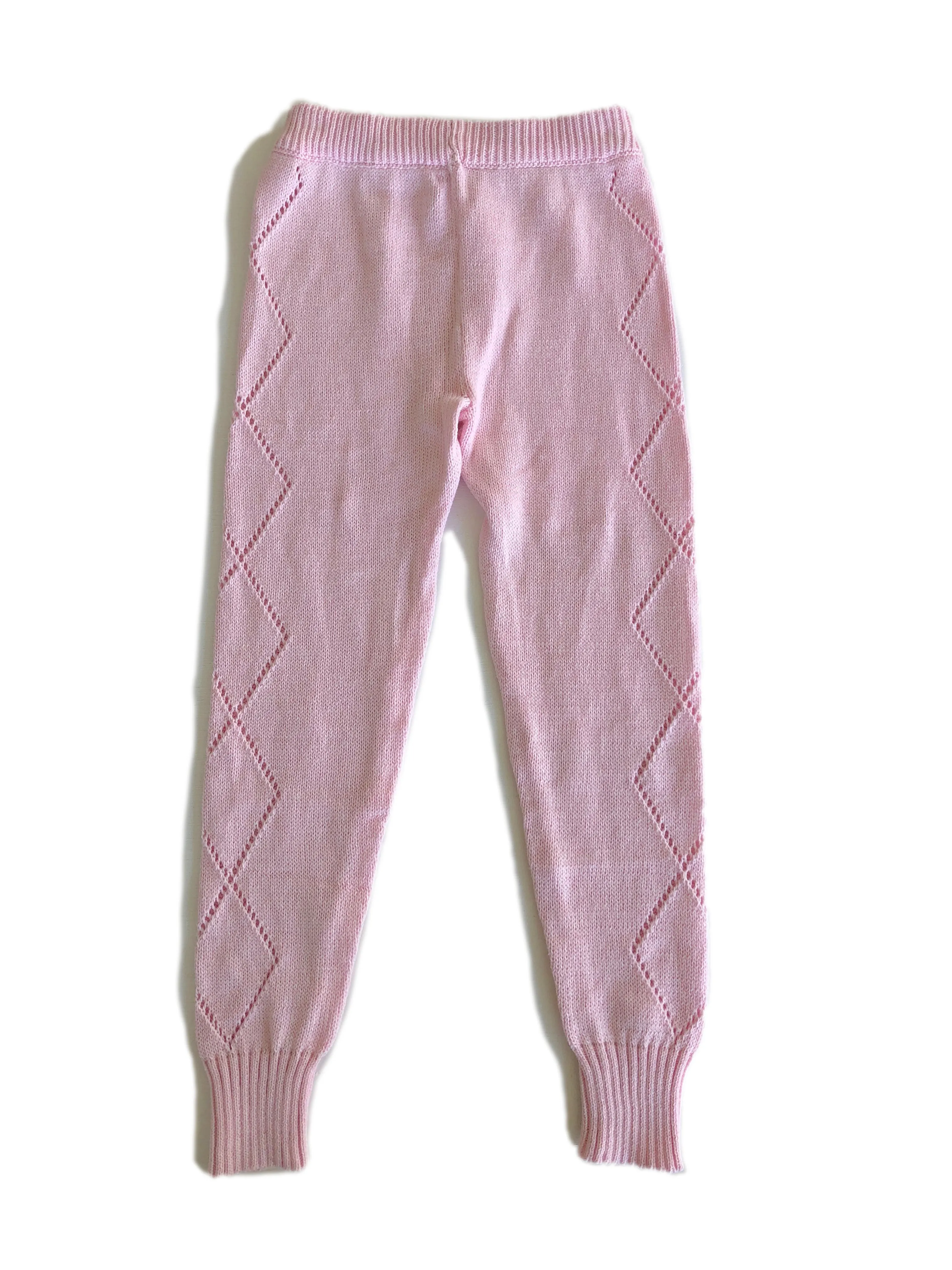 Knitted Leggings- Milk Shake