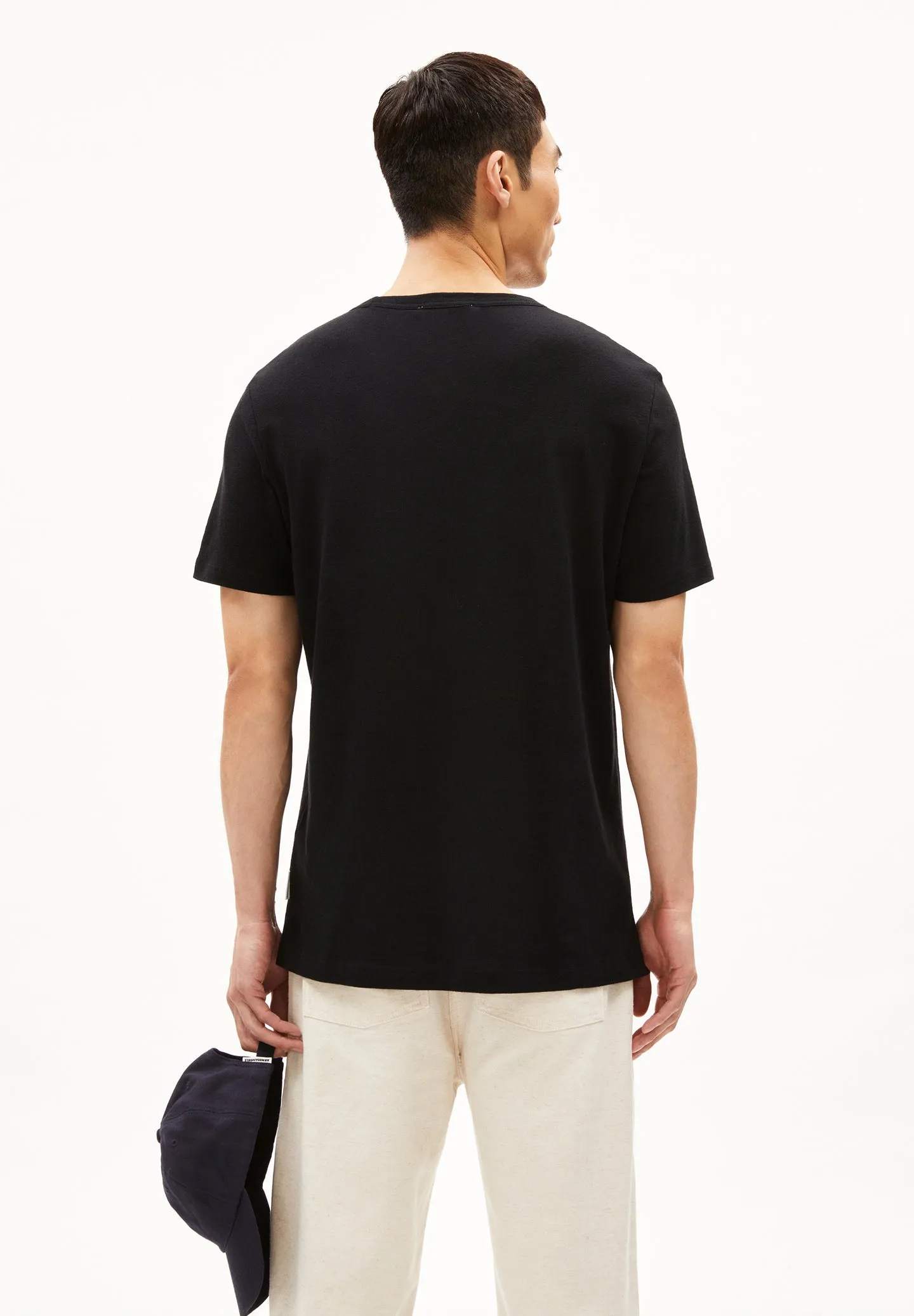 Kolmaaro T-SHIRT RELAXED FIT MADE OF LINEN-MIX