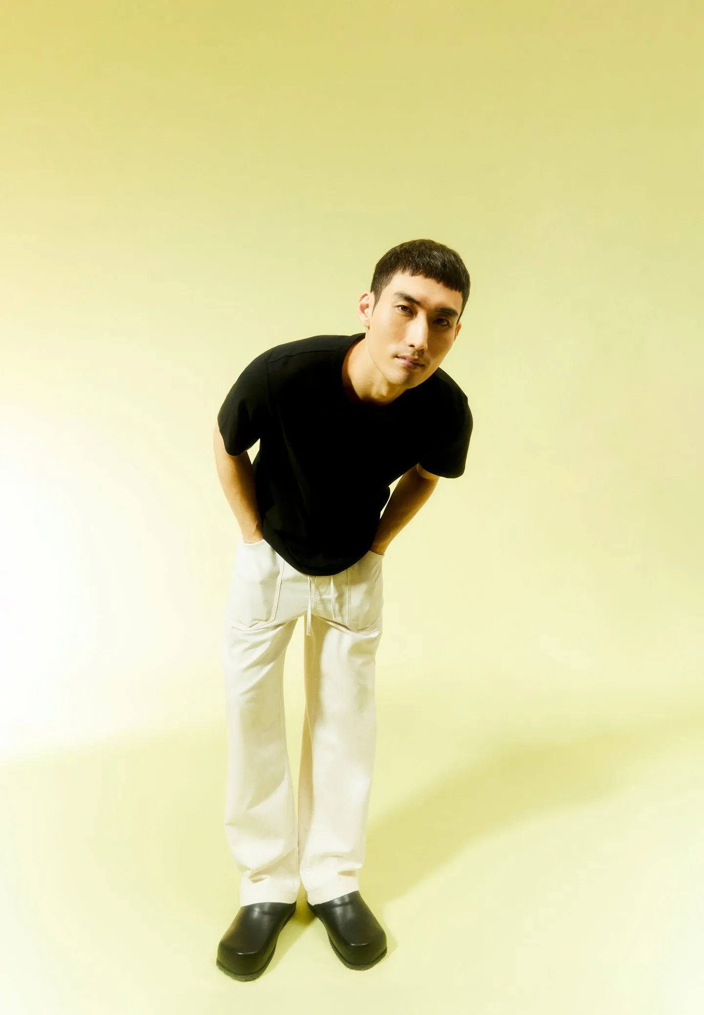 Kolmaaro T-SHIRT RELAXED FIT MADE OF LINEN-MIX