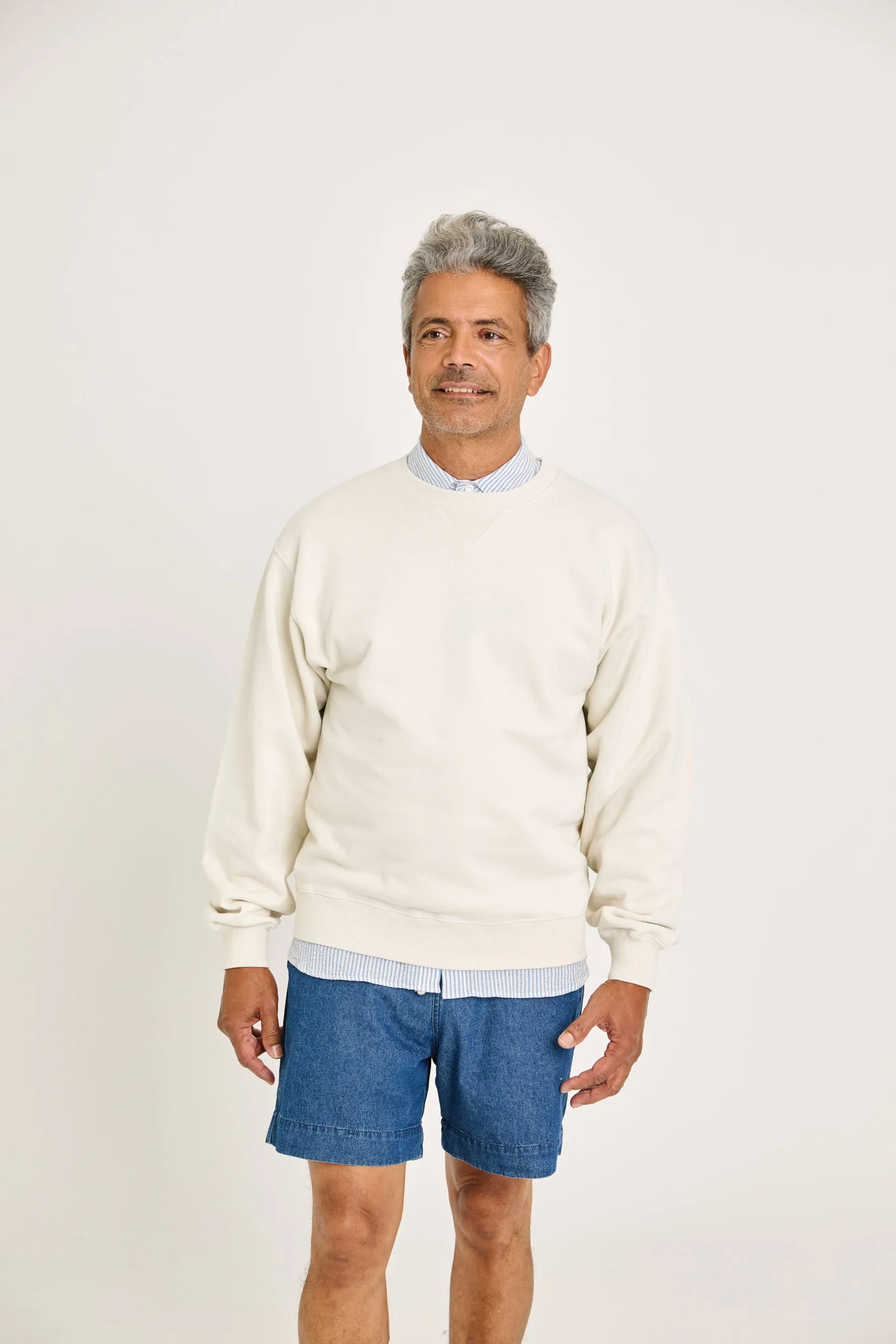 La Paz - Xavier Classic Print Sweat - Swallow Postcard