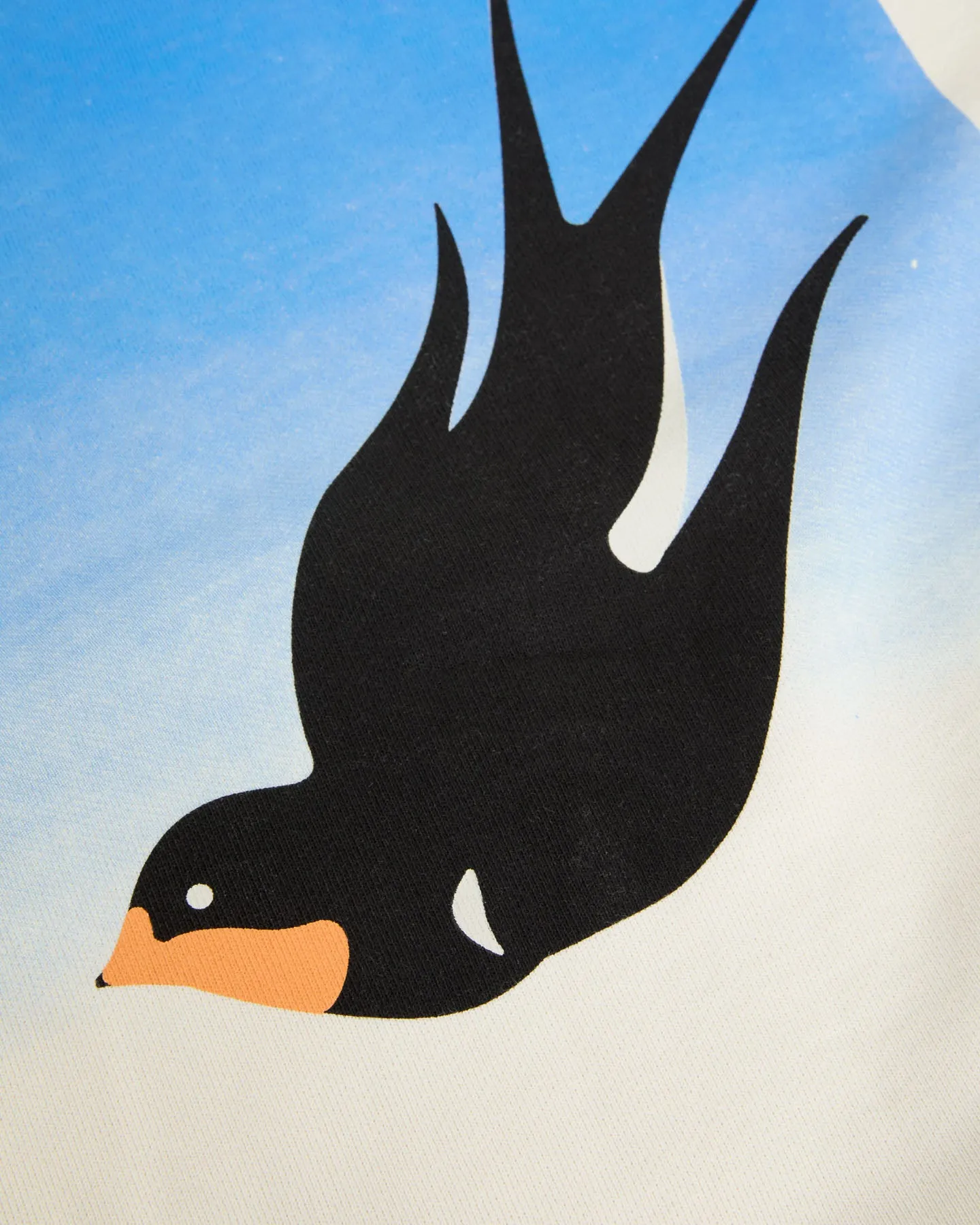La Paz - Xavier Classic Print Sweat - Swallow Postcard