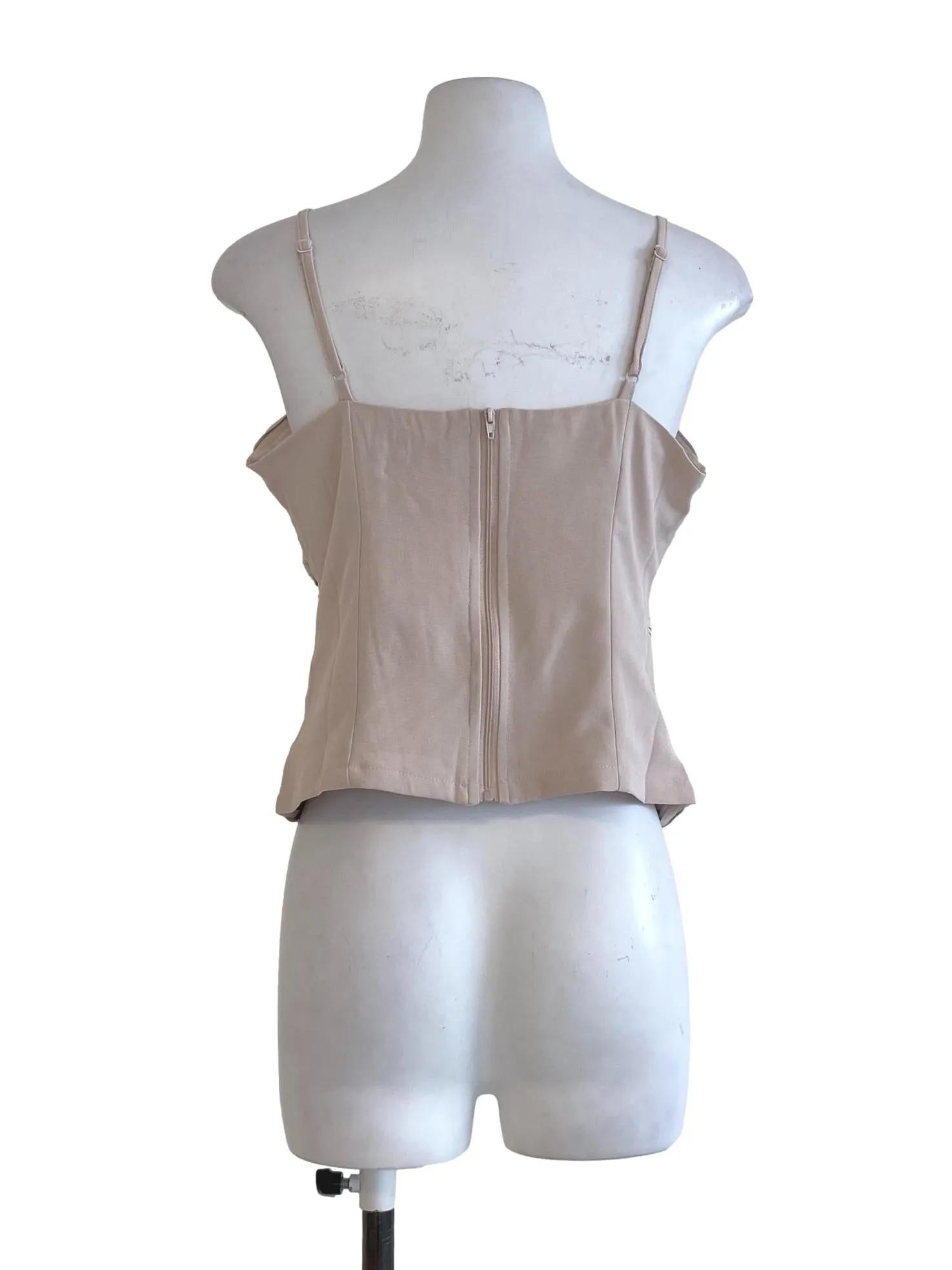 Lace Plain Tank Top