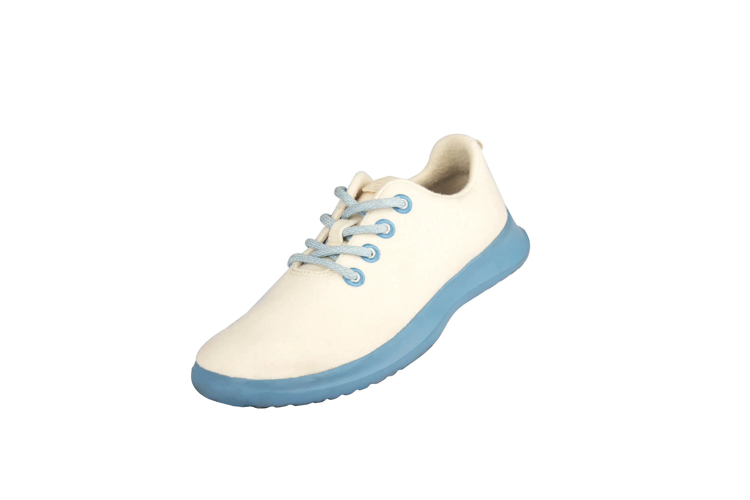 Lace-Up Cashmere Graphene Sole Running Shoes