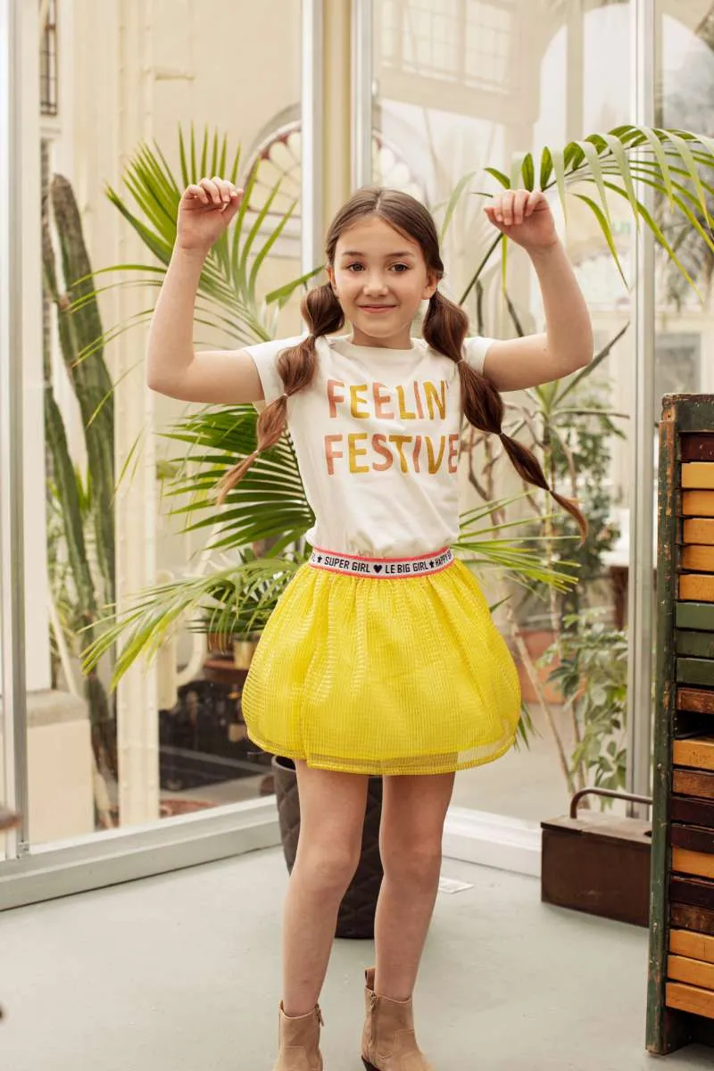 LE BIG Yellow Sally Skirt