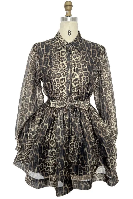 Leopard Layers Dress
