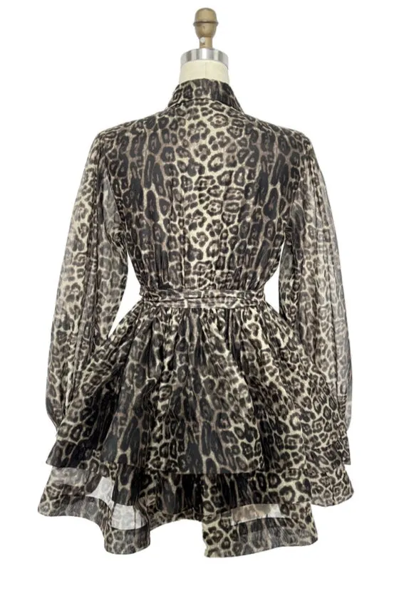 Leopard Layers Dress
