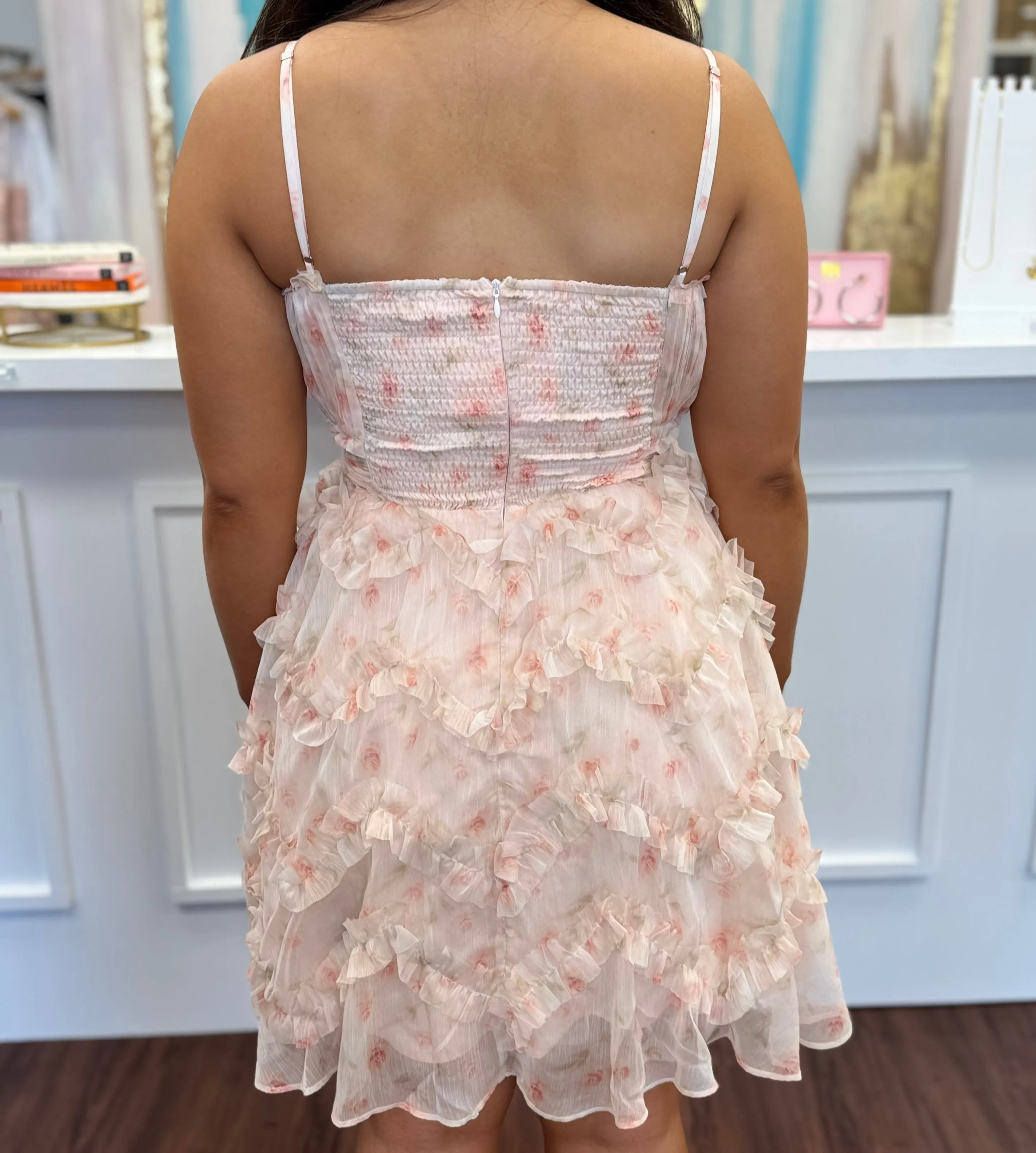 Lilian Ruffle Dress