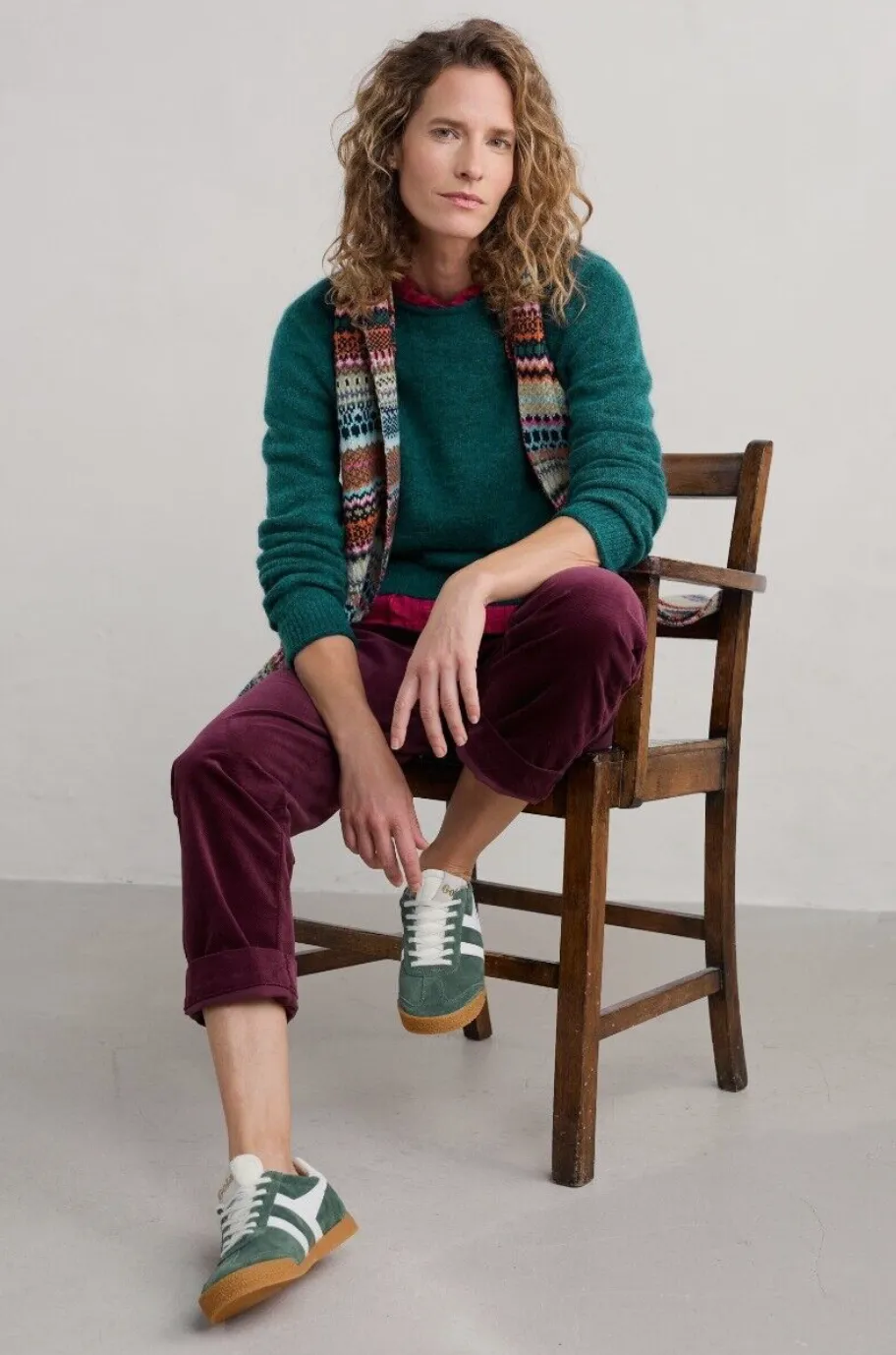 LILY BELL JUMPER - RICH OLIVE