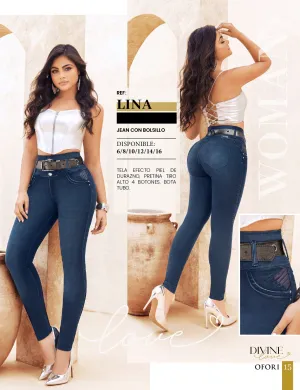Lina 100% Authentic Colombian Push Up Jeans