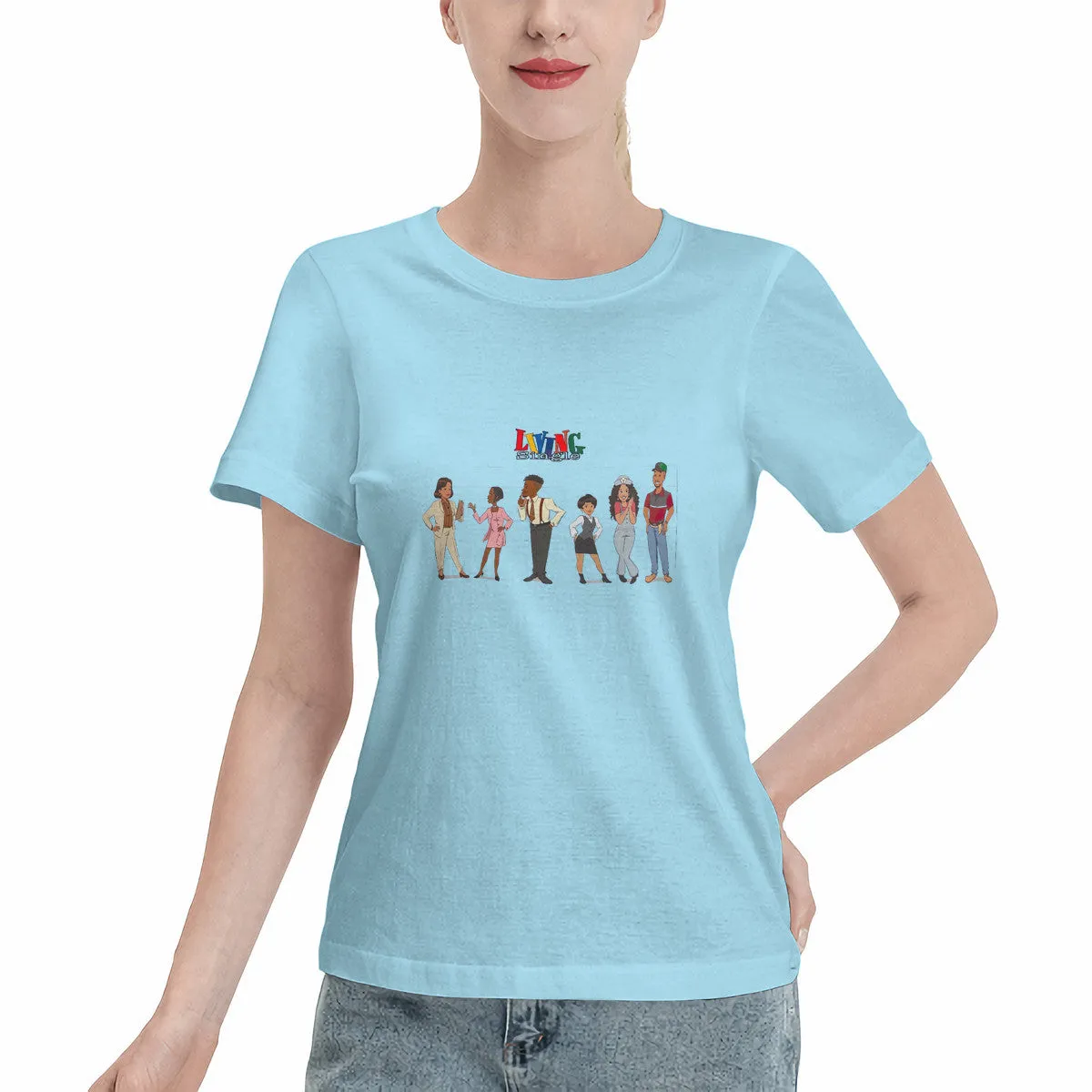 Living Single Cast Women's T-Shirt