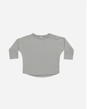 Long Sleeve Tee - Dusty Blue
