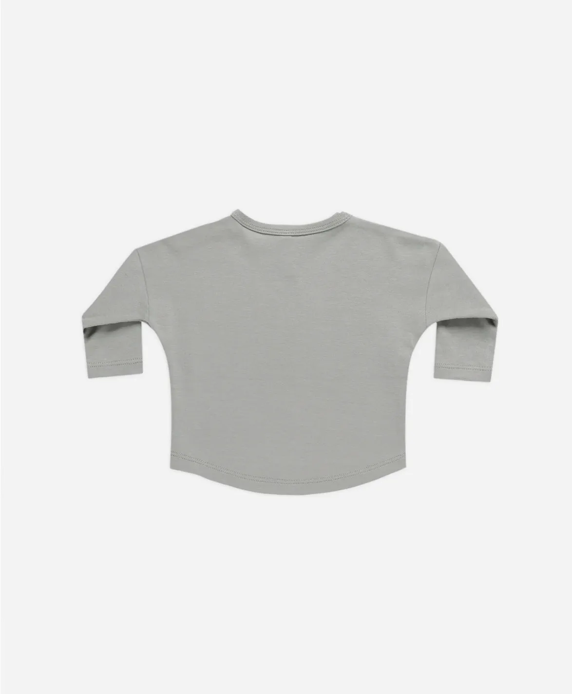 Long Sleeve Tee - Dusty Blue