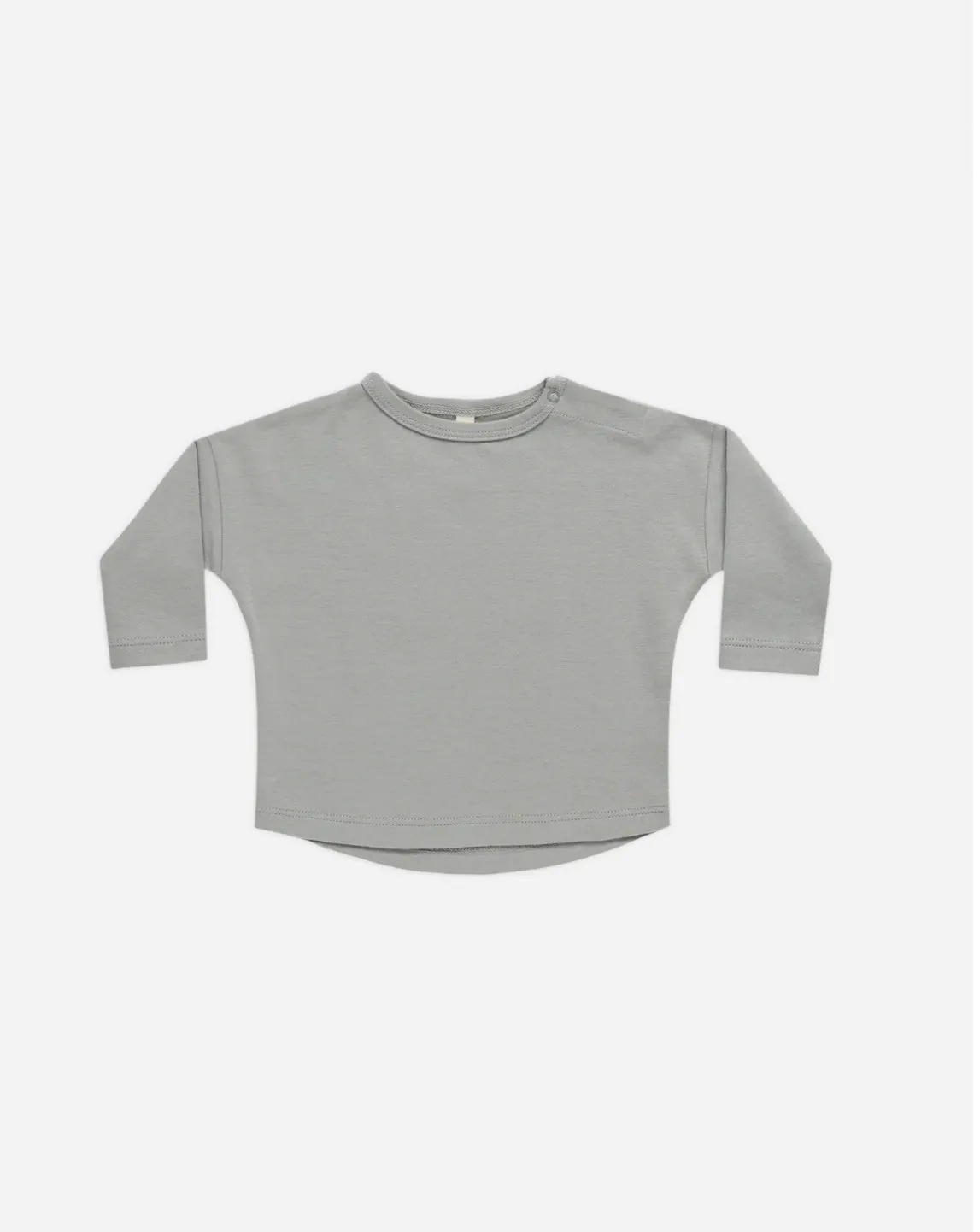 Long Sleeve Tee - Dusty Blue