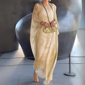 Loreine | Charming Silk Chiffon Dress