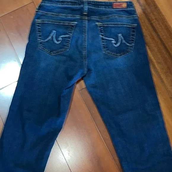♦️LUXURY DENIM CROP JEANS - Size 27R by AG Adriano Goldschmied - Fashion Lover