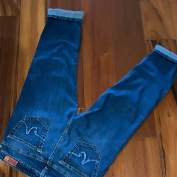 ♦️LUXURY DENIM CROP JEANS - Size 27R by AG Adriano Goldschmied - Fashion Lover