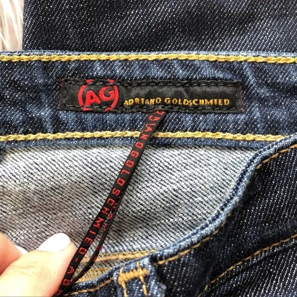 ♦️LUXURY DENIM CROP JEANS - Size 27R by AG Adriano Goldschmied - Fashion Lover