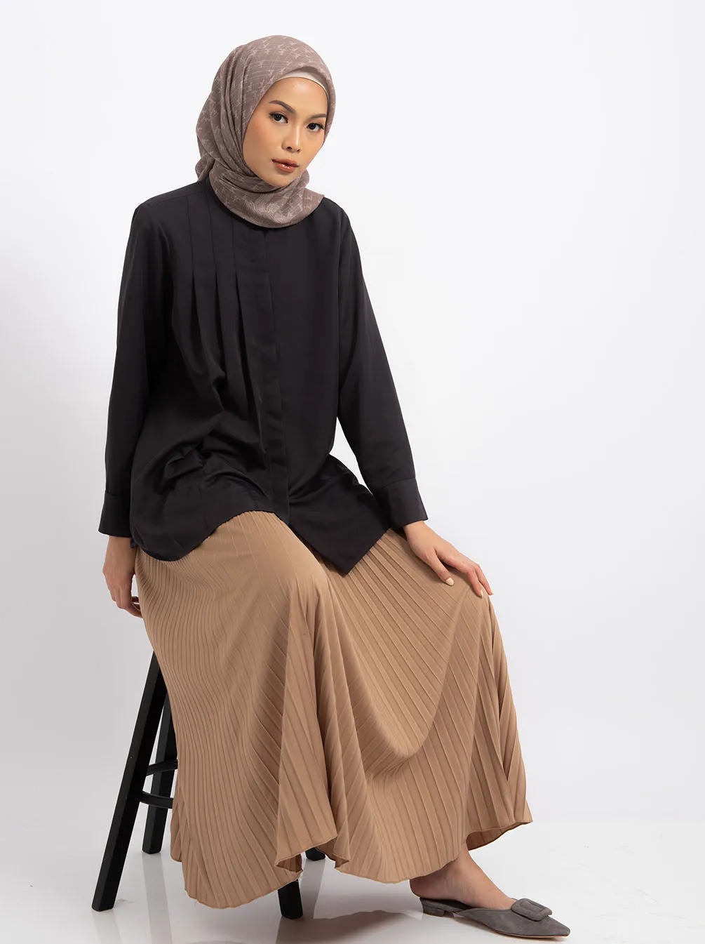 LYRA TOP PLAIN MOONLIT