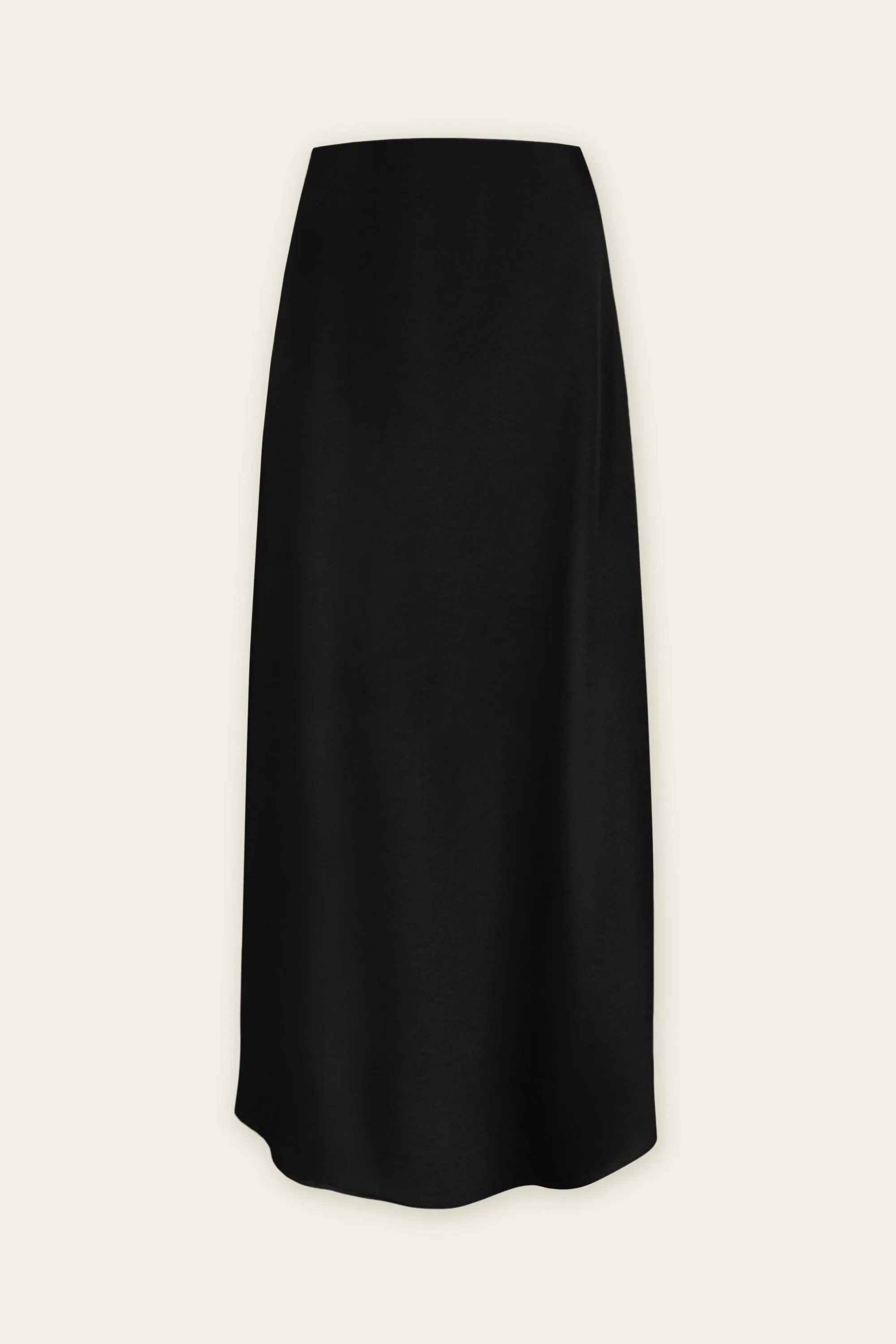 Martina Satin Pull On Maxi Skirt