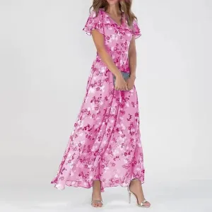 Maxi Dress – Floral Chiffon – Light & Flowing Summer Style