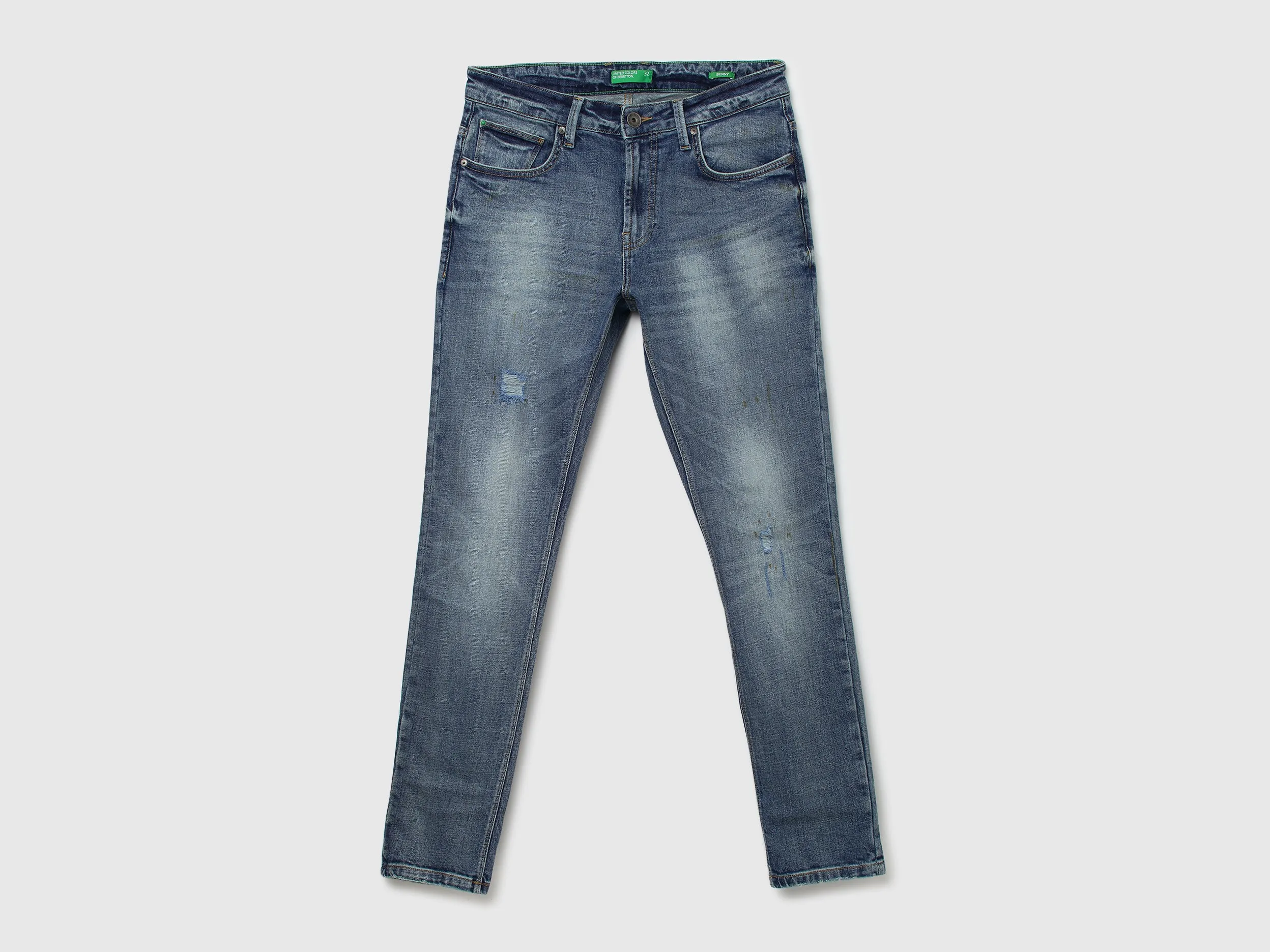 Men Solid Skinny Fit Jeans