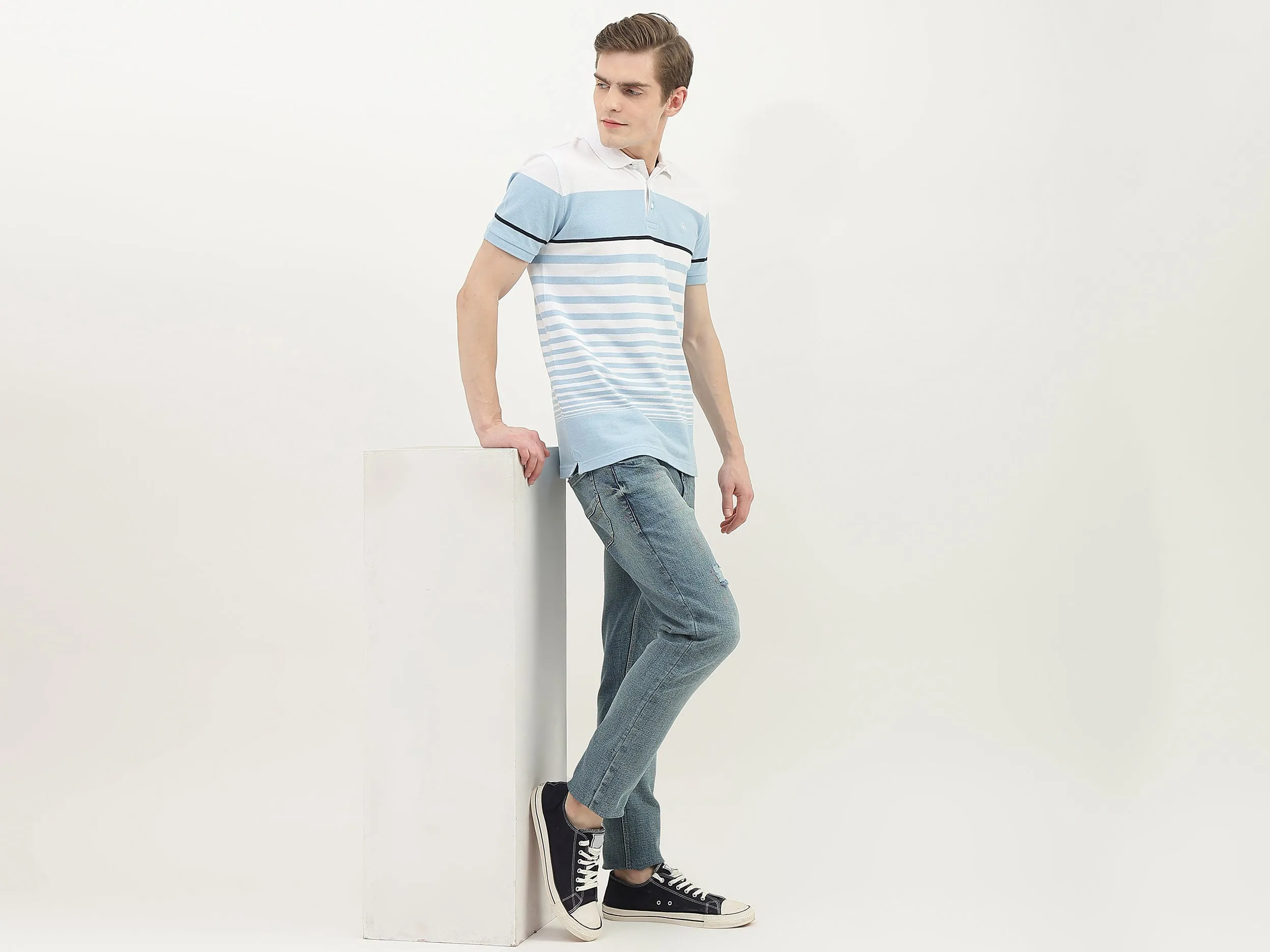 Men Solid Skinny Fit Jeans