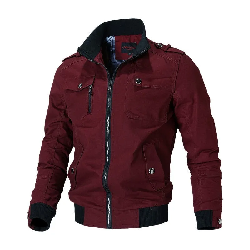 Men's Bomber Jacket – Stylish, Lightweight, Casual Zip-Up Outerwear