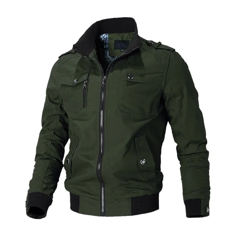 Men's Bomber Jacket – Stylish, Lightweight, Casual Zip-Up Outerwear