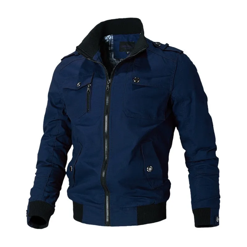 Men's Bomber Jacket – Stylish, Lightweight, Casual Zip-Up Outerwear
