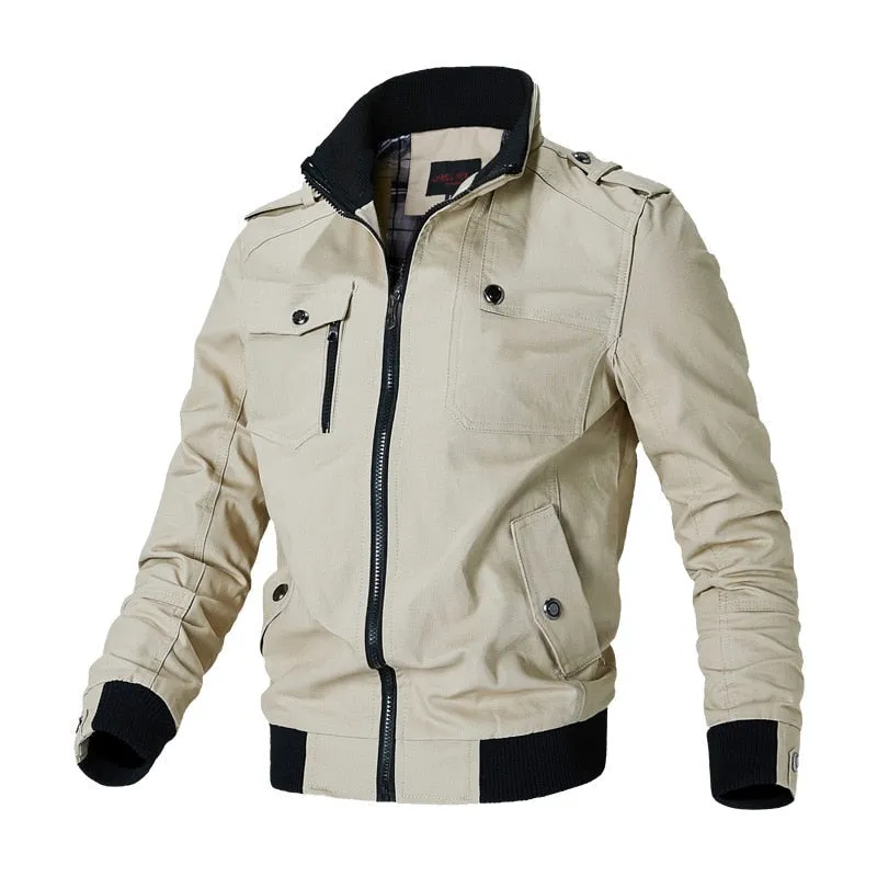 Men's Bomber Jacket – Stylish, Lightweight, Casual Zip-Up Outerwear