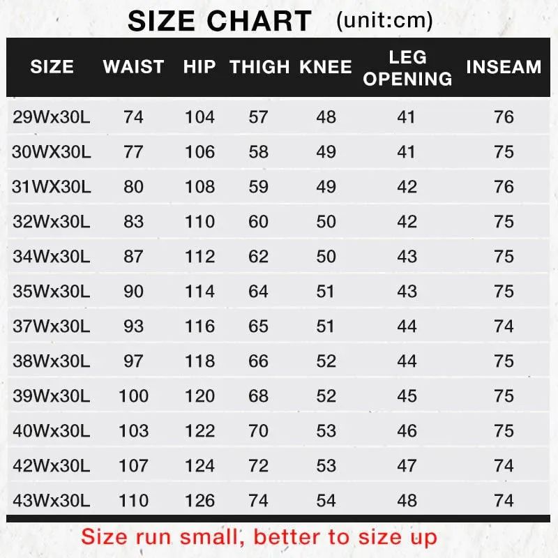 Men's High Waist Straight Cut Jeans | Durable Denim, Classic Fit, Comfortable & Stylish Everyday Wear