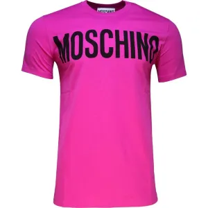 Men's Moschino Couture Cotton T-shirt With Logo Print