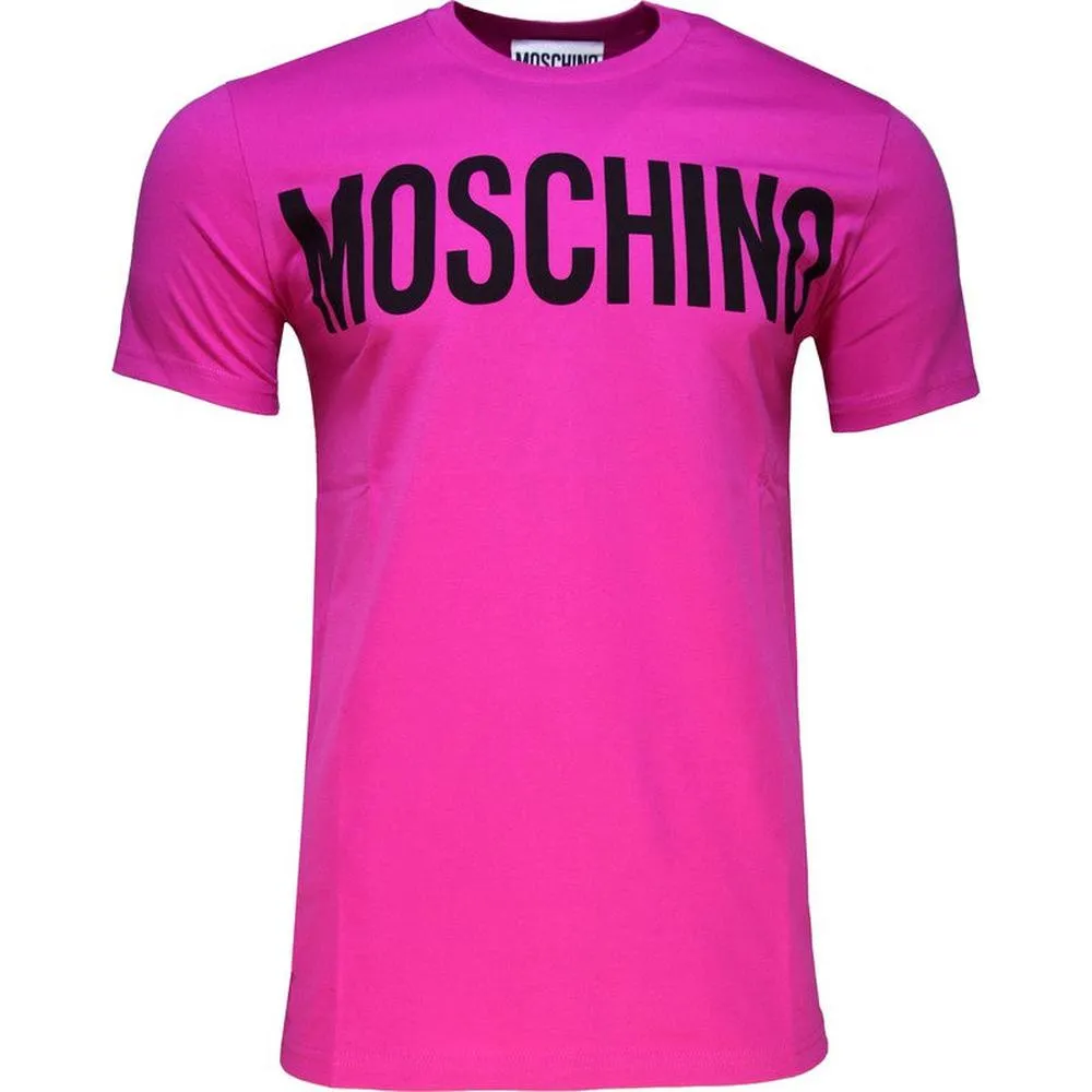Men's Moschino Couture Cotton T-shirt With Logo Print