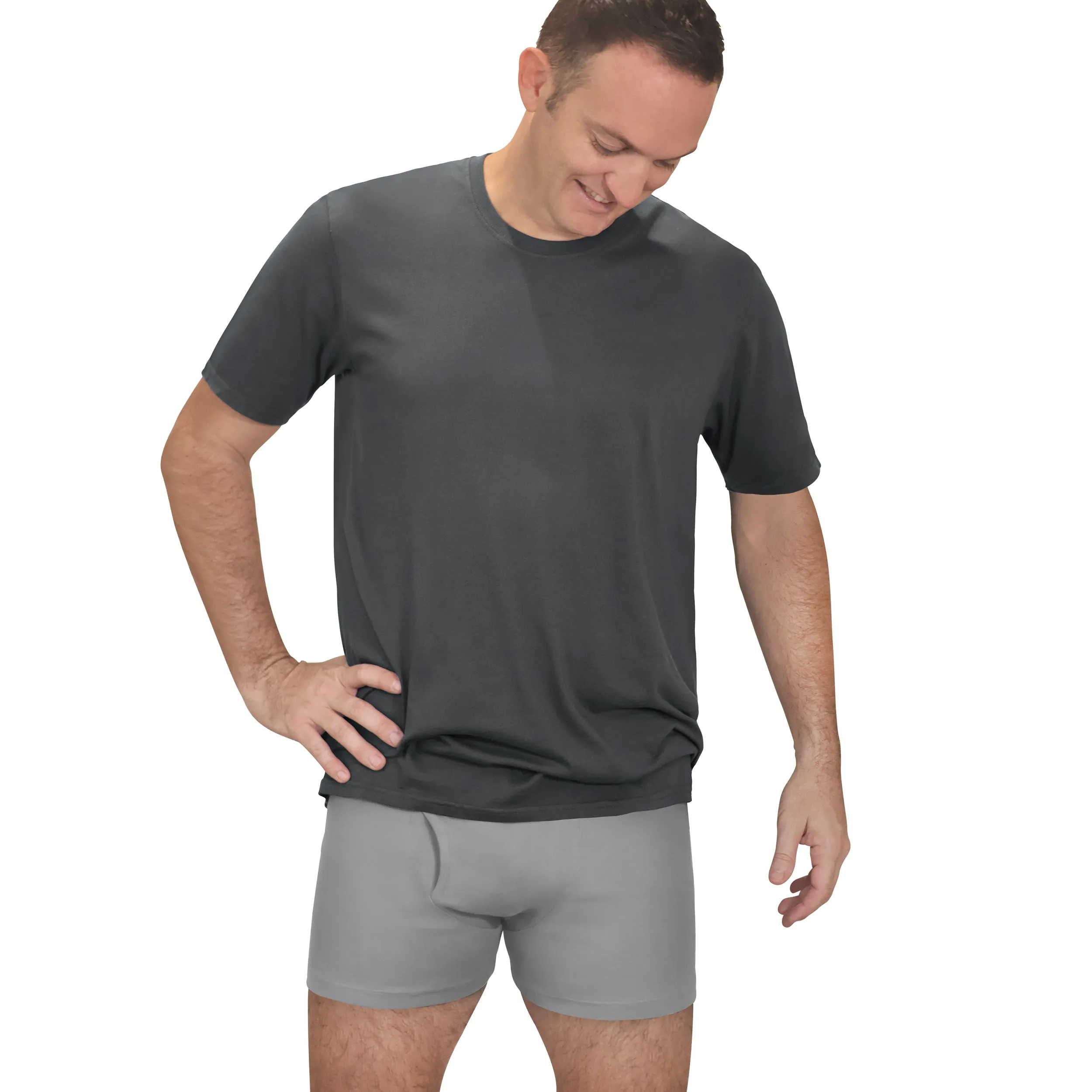 Men's Soft 100% Organic Cotton Boxer Briefs | Road