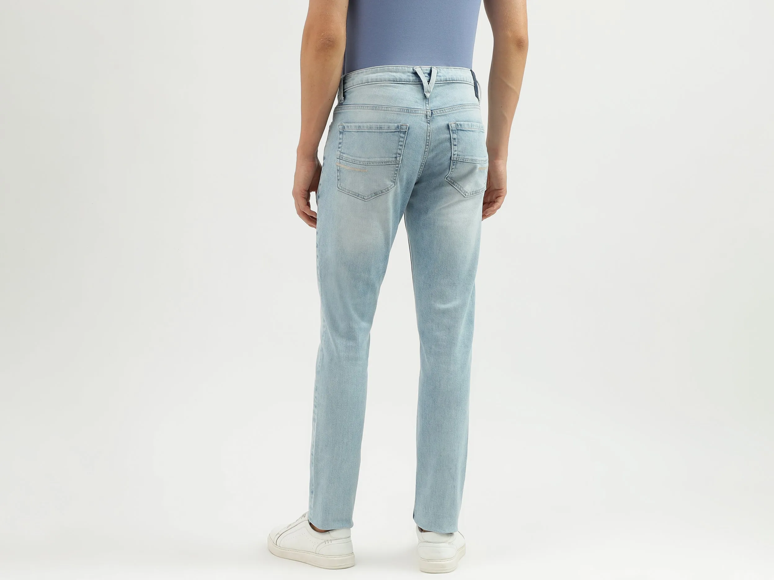 Men's Solid Skinny Fit Jeans