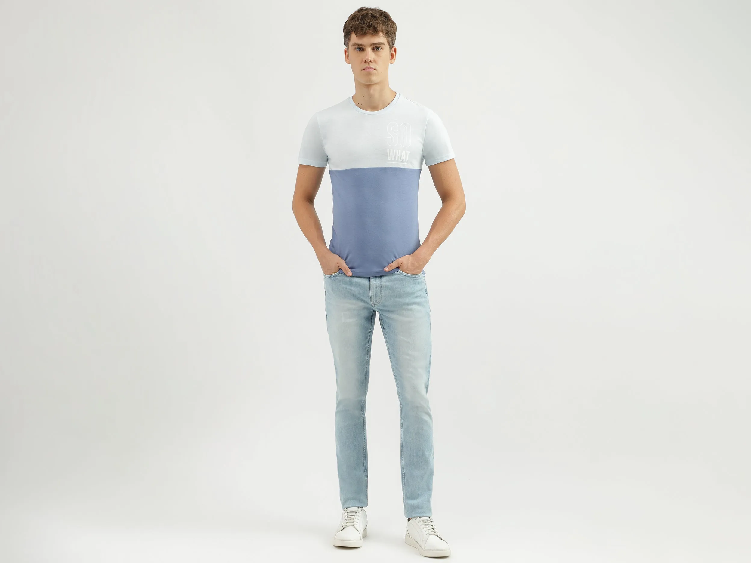 Men's Solid Skinny Fit Jeans
