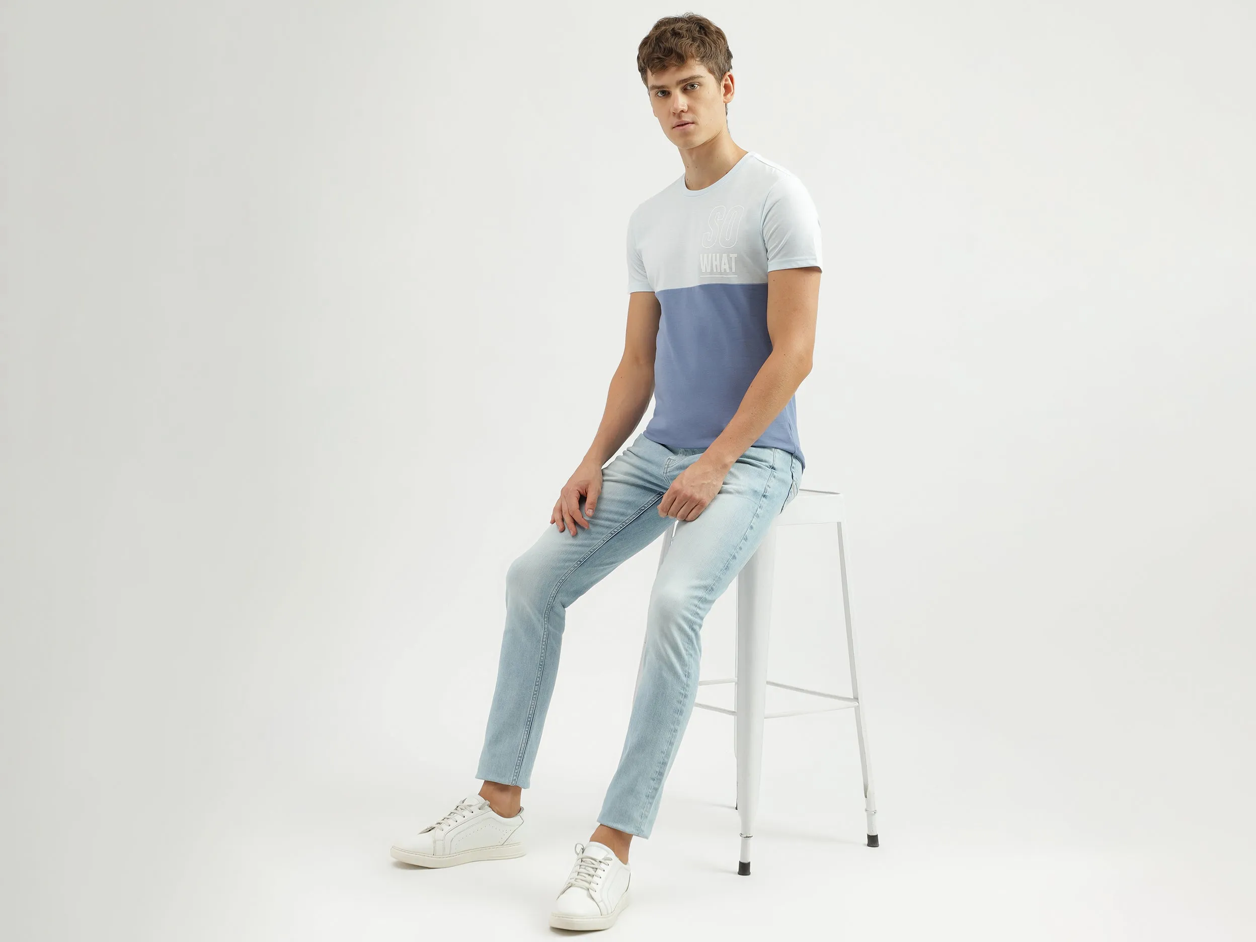 Men's Solid Skinny Fit Jeans