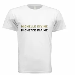 MICHELLE DIVINE PRINTED T-SHIRT