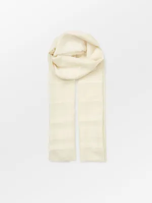 Milena Cowo Scarf - Birch White