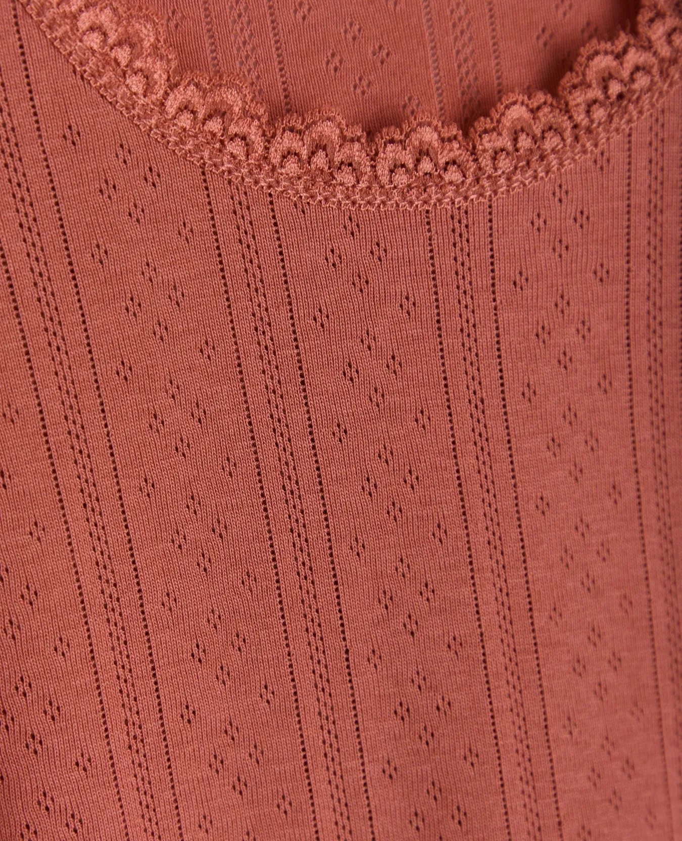 MINI ORGANIC COTTON POINTELLE T-SHIRT