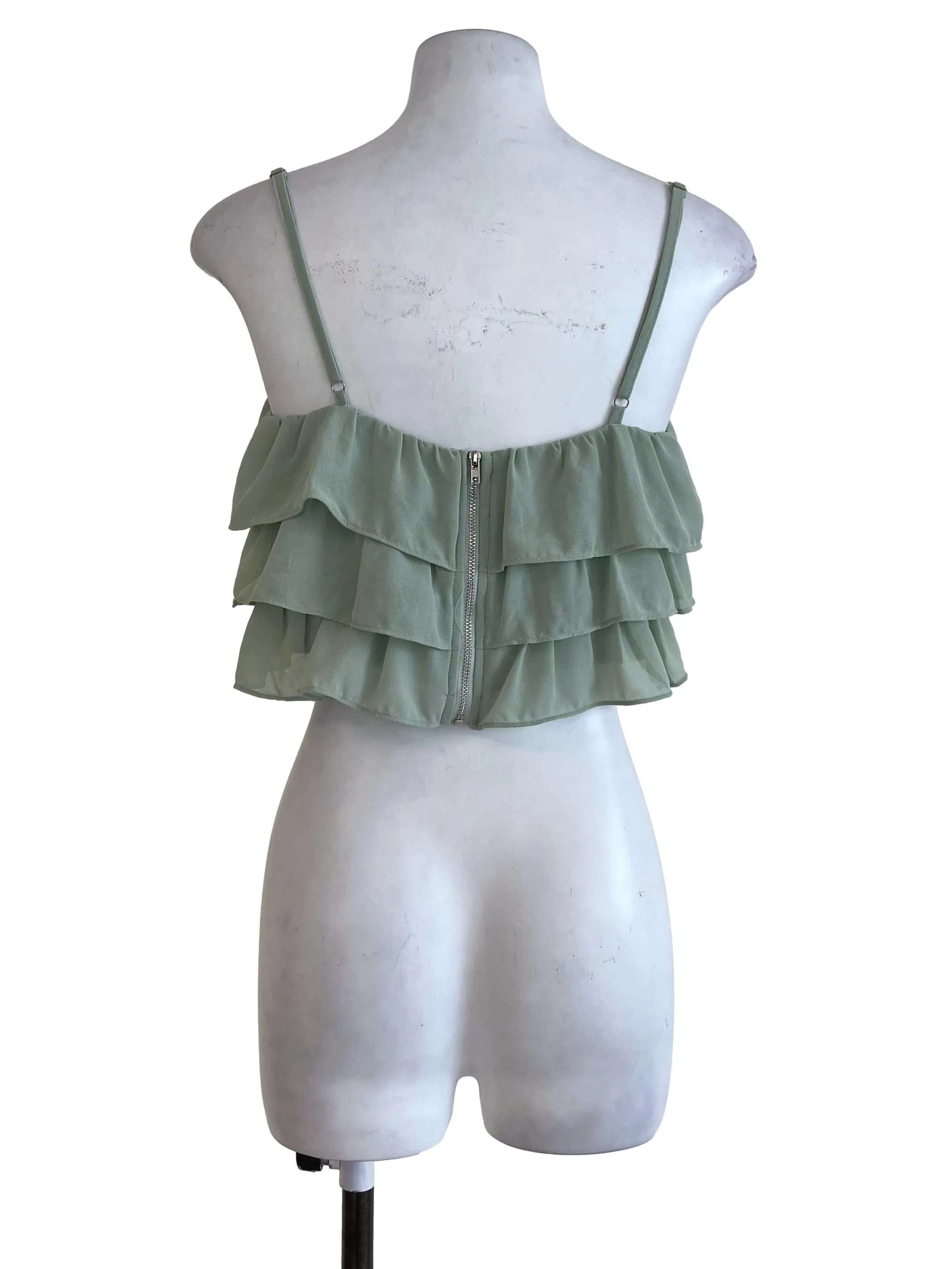Mint Plain Tank Top YHF