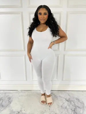 MJ222H-PLAIN TANK JUMPSUIT