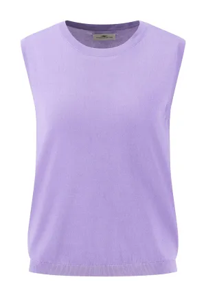 Modisches Basic-Stricktop