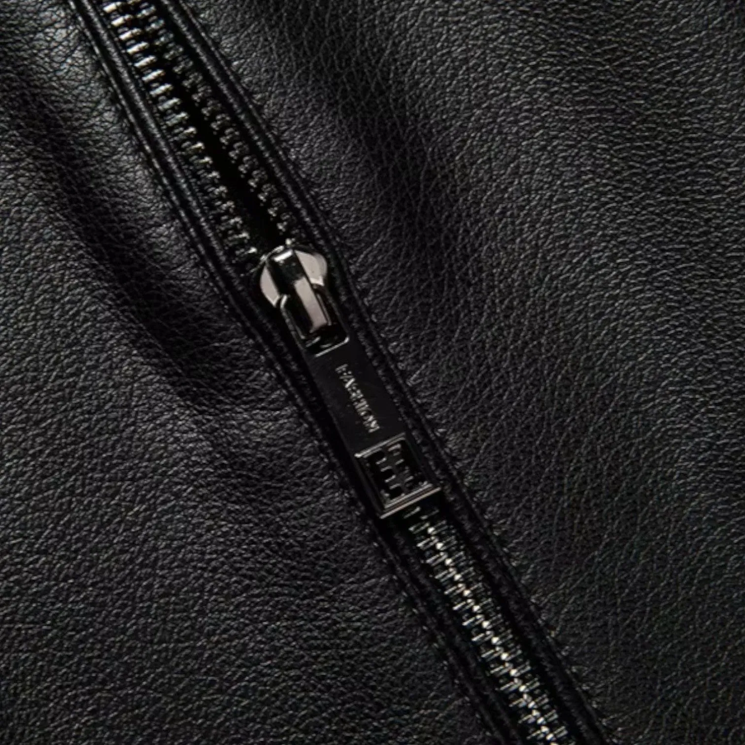 Monacogents | Premium Sheep Leather Jacket with Mock Collar