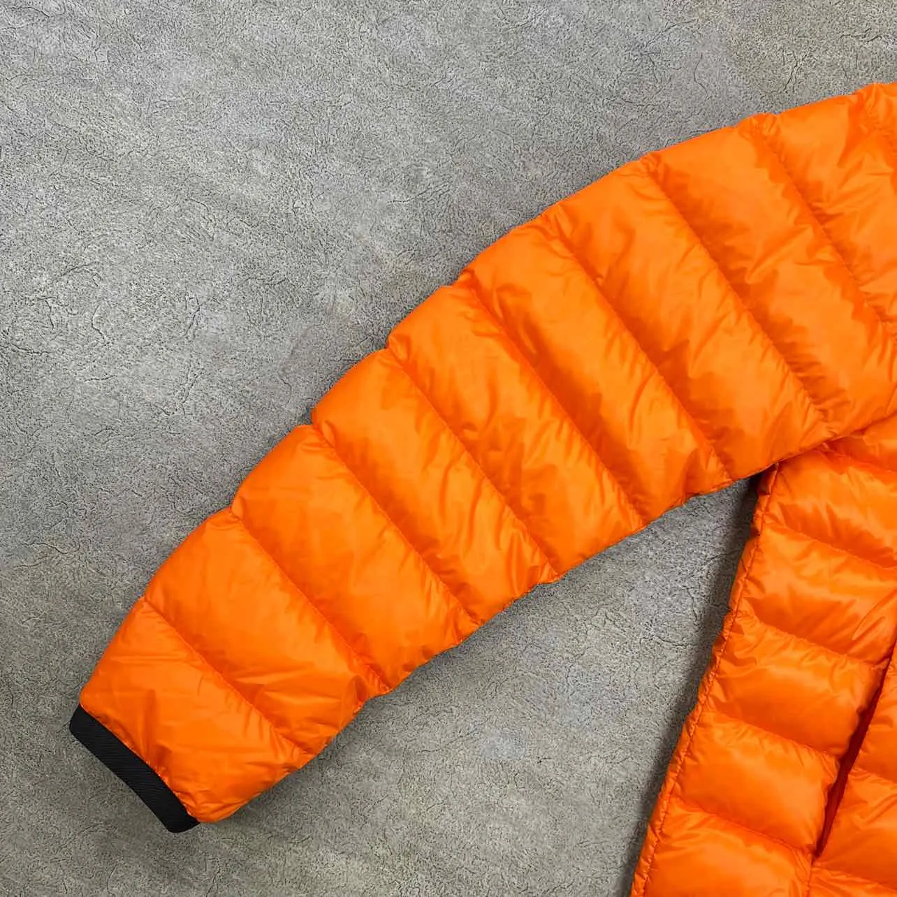 Moncler Jacket "KAVIK GUIBBOTTO" Orange Used Size 5
