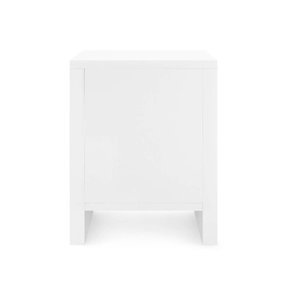 Morgan 3-Drawer Side Table / Chiffon White