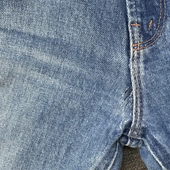 MOTHER Jeans The Dazzler Ankle Denim Women's 24 Mid Rise Classic Flaw *READ*