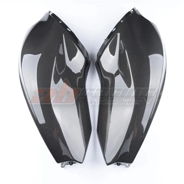 Motorcycle Tank Cover Side Panel Cover Farings For Ducati Diavel 1260/1260s 2019-2020 Full Carbon Fiber 100%