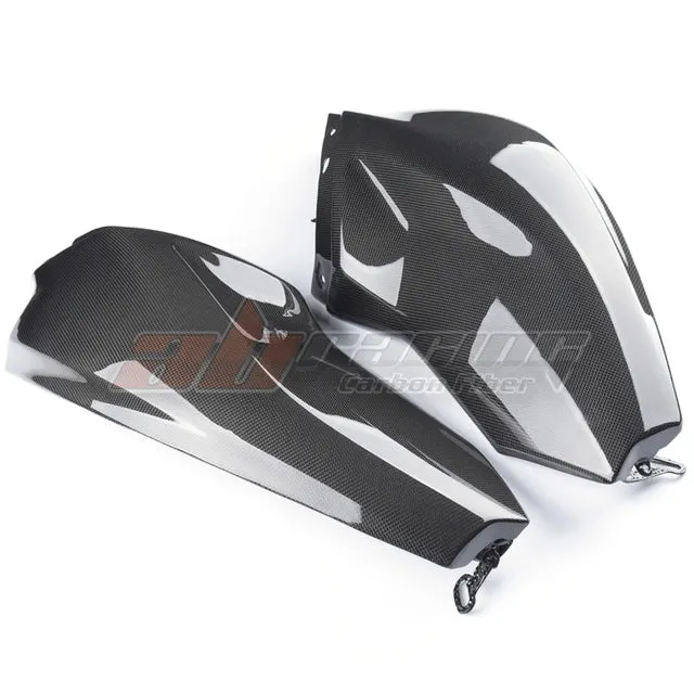 Motorcycle Tank Cover Side Panel Cover Farings For Ducati Diavel 1260/1260s 2019-2020 Full Carbon Fiber 100%